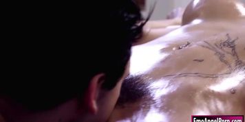 Busty ebony Aaliyah enjoys getting massage and analed (Aaliyah Hadid)