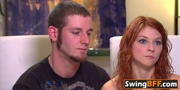 Swingers are having a sensual session with hot massages and oral sex