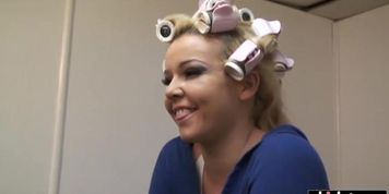Big booty girls posing with their faces covered in cum