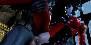Batman Harley Quinn Doggy Style Sexual 3d Animations [10 min + Watermark free]