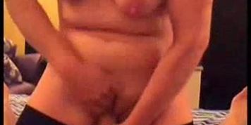 BBW Dildoes Her Pussy