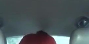 Big booty Ebony car sex