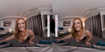 Naughty America - Red head babe, Siri Dahl, is ready and wet only for YOU, so come take a ride on her big, juicy ass!