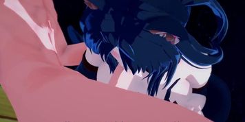 High School DxD: KUROKA WANTS TO PLAY (3D Hentai)