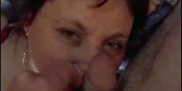 My 49 years Wife Olga adores my cock in the morning