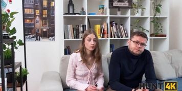 Hunt4K. A Young Beauty Picked Up A Stranger At A Bar And Fucked Him Right In Front Of Her Bf
