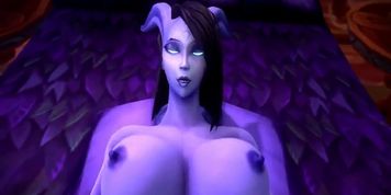Draenei Brutal Fuck in Every Hole