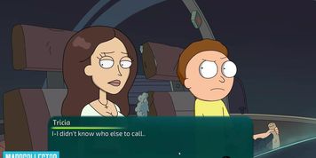 Rick and Morty a way back home - Part 20 Morty drives Tricia home and gets some anal as a reward