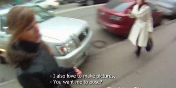FUCKING GLASSES - Wannabe model gets fucked - video 1