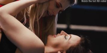 Four wrestler girls in lick mode - Aiden Ashley, Ana Foxxx, Whitney Wright, Brandi Mae porn (Brandi May)