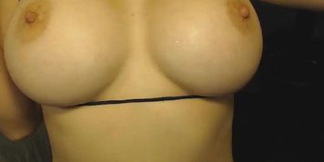 Busty Blonde Girl Fucks Her Pussy With A Dildo