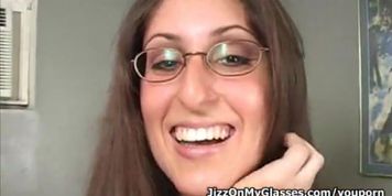 Sexy Dasha sucks and licks dick for hot cum all over her face (Luscious Lopez)