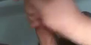 Chubby Teen Shoots Load in Shower