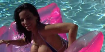 Floating in the Pool