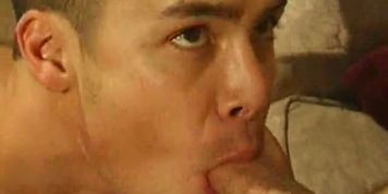 BIG MUSCLES BIG COCKS - Hairy Gent And Hunk Cock Sucking Bareback Fun (Naughty couple)