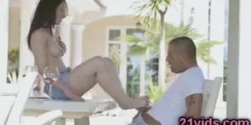 Minnie Manga foot play