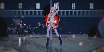 MMD SFW Pink Misaka - Hibikase 1103