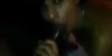 Muslim slut sucking black dick