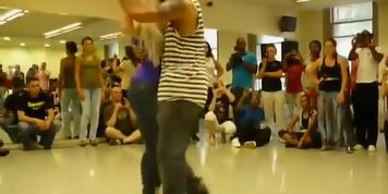 Supreme dancing skills look crazy erotic