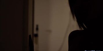 Horny stepsisters Whitney Wright anf Mackenzie Moss lesbian sex