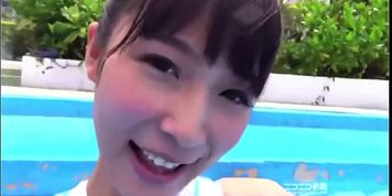 Aya Kawasaki High Cut White Swimsuit REALISE [ Softcore ]