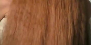 Thick red hair play