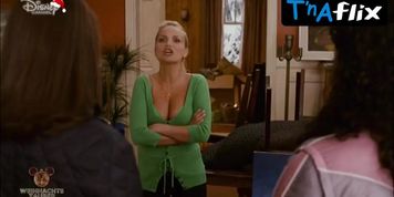 Kristin Chenoweth Breasts Scene  in Deck In The Halls