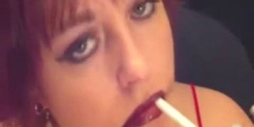 Smoking bbw - video 1