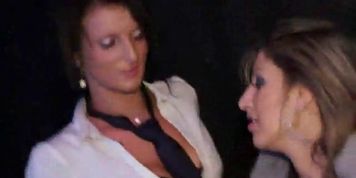 DRUNK SEX ORGY - Hungry pornstar babe sucking cock for this lucky guy
