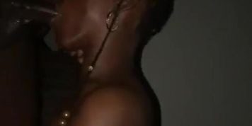 Black throatfuck