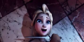 New 2020 3D The queen's secret Elsa Frozen Top Hentai Hote Hantai
