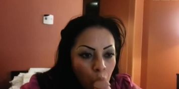 Modern British Pakistani Aunty, Blowjob for her Lover