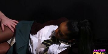 AmateurCFNM Asia Rae Tied Schoolgirl