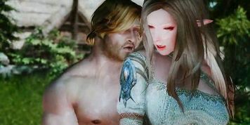 Skyrim Elf Girl and Step Uncle Porn