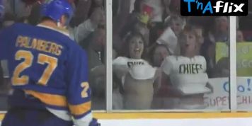 Holly Eglington Breasts Scene  in Slap Shot 2