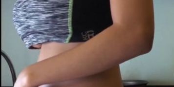 Kitchen sex with my hot latina gf 