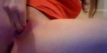 Sexy busty big tit teen babe masturbates her wet pussy