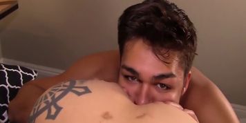 PETERFEVER Asian Hunk Damian Fucks Young Hole After Blowjob