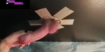 Amateur Wife Jerks Random Strangers Dick @ Swingers Club Milking Table