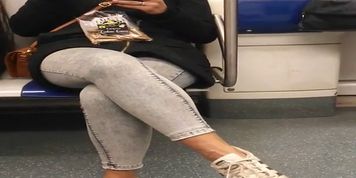 Candid beautiful girl with dirty Sneakers (Part 2)
