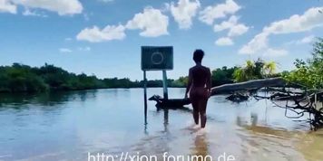 Naked Hotwife In nudist resort