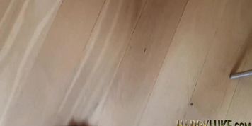 HARDY LUKE - Brunette rides stepbrother reverse cowgirl POV (Luke Hardy)