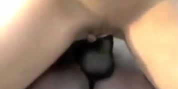 French husband lets his wife being fucked by 2 black guys