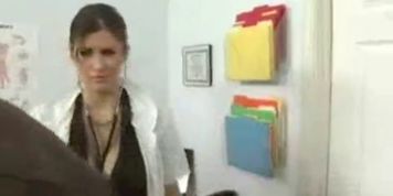 Busty Doctor Takes A Look At Your Cock