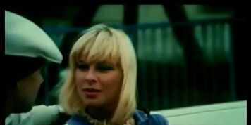 Beautiful blondie got her pussy eaten in vintage porn
