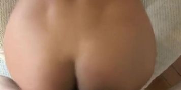 Incredible girl gets jizz on her face (Dee Baker, Puerto Rican)