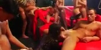 horny girls get really naughty & screw in nightclub