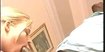 Teen English big breasted slut takes a huge black dick