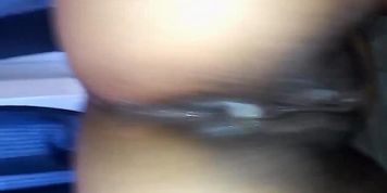 PAWG Redbone taking Backshots Raw and Hard(creampied)