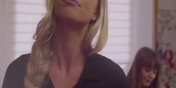 Erotic lesbian massage with hot babes Aidra Fox and Naomi Swan